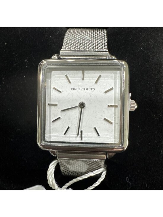 Vince Camuto Accessories - Vince Camuto Freya Watch Japanese Movement W/Box Silver Mesh Band